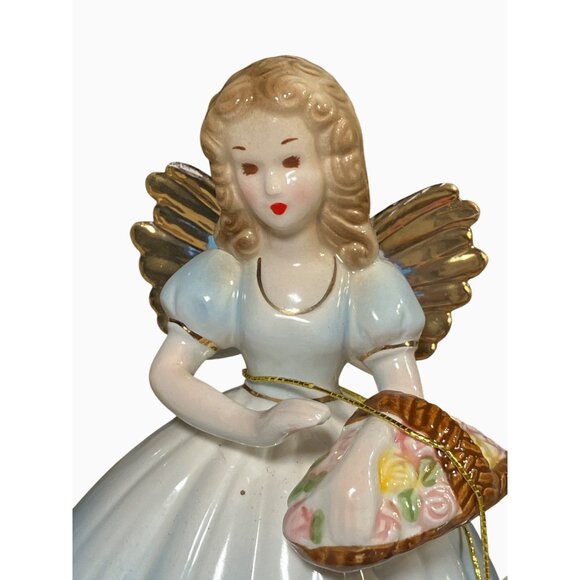 Vintage Porcelain Birthday Girl Figurine Age 20 Collectible Ceramic Statue - Picture 4 of 16